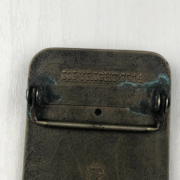 Union Gas Engine Co San Francisco CA Belt Buckle Morrison & Marvin Engineworks - Picture 6 of 9